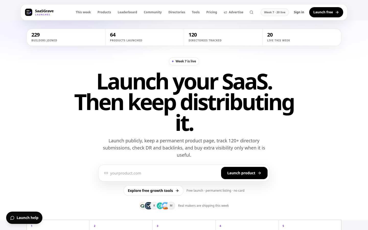 SaasGrave Launches Homepage