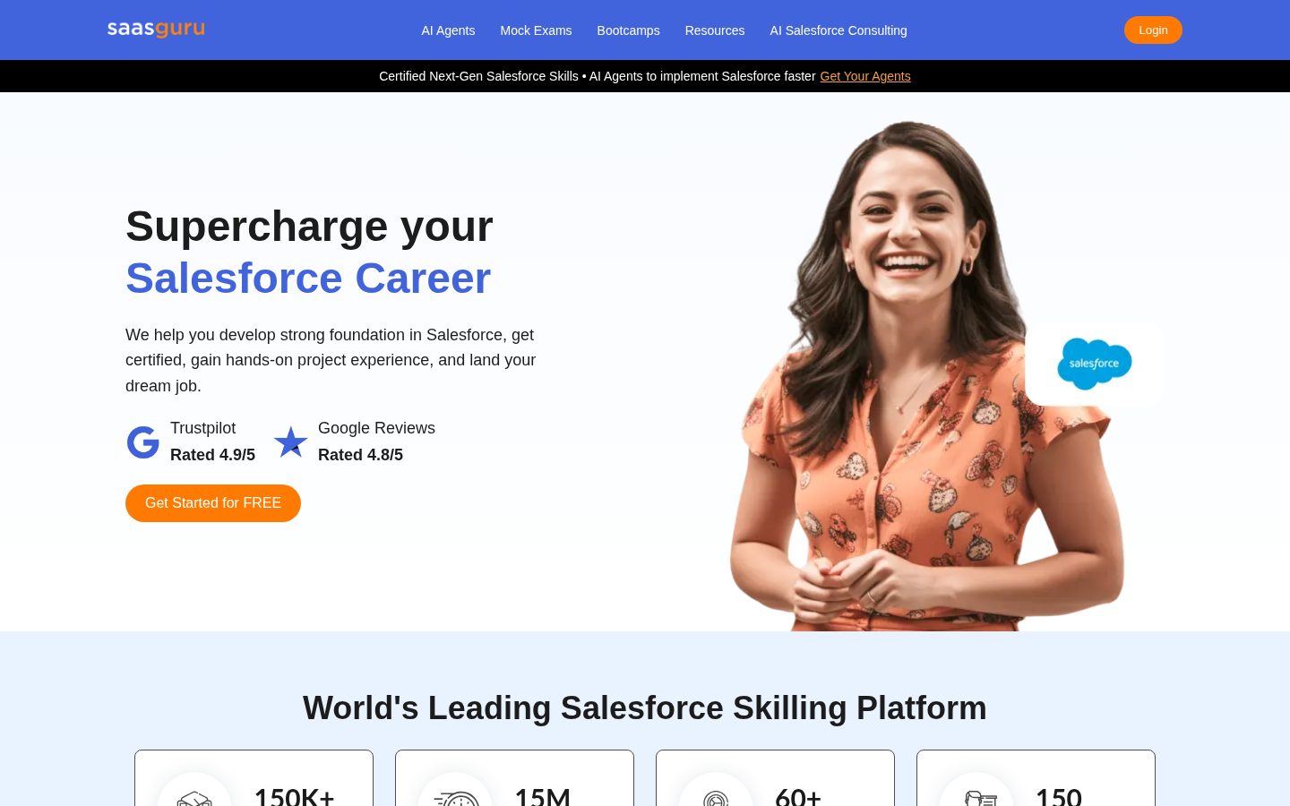 SaaSGuru Homepage