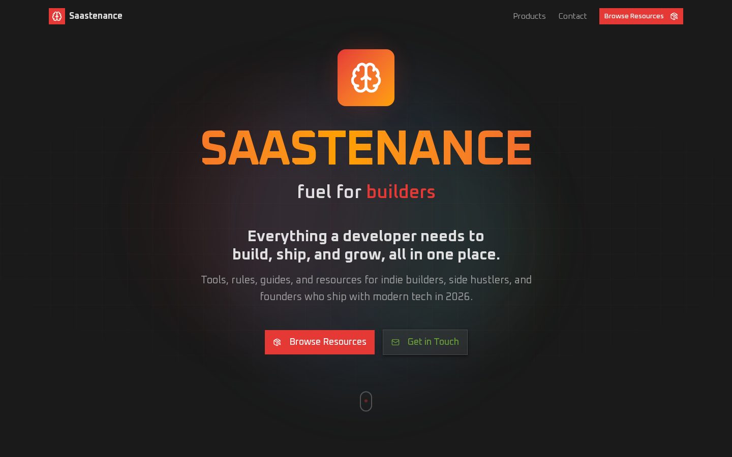 Saastenance Homepage