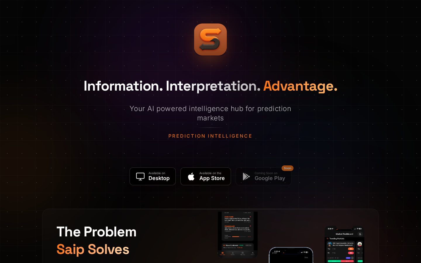 Saip Homepage