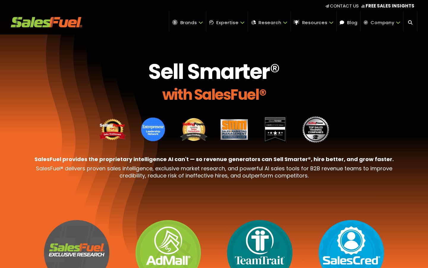 SalesFuel Homepage