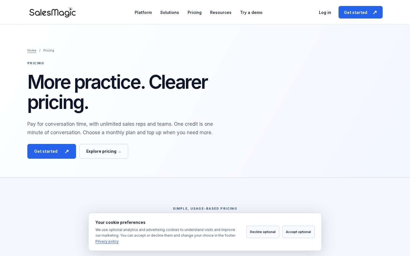 SalesMagic Pricing
