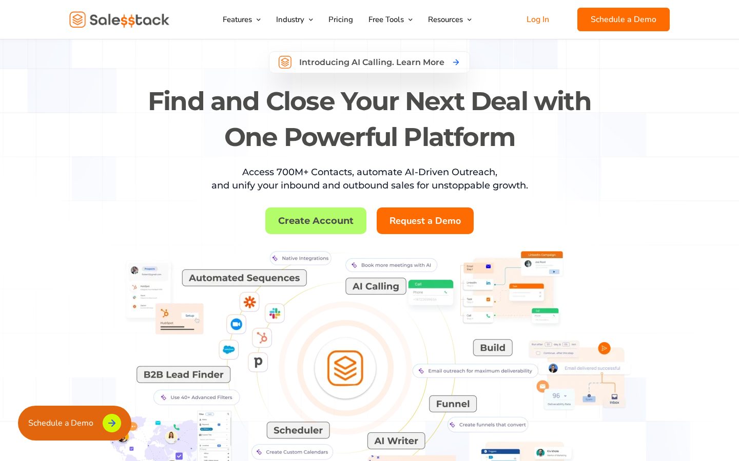 SalesStack Homepage