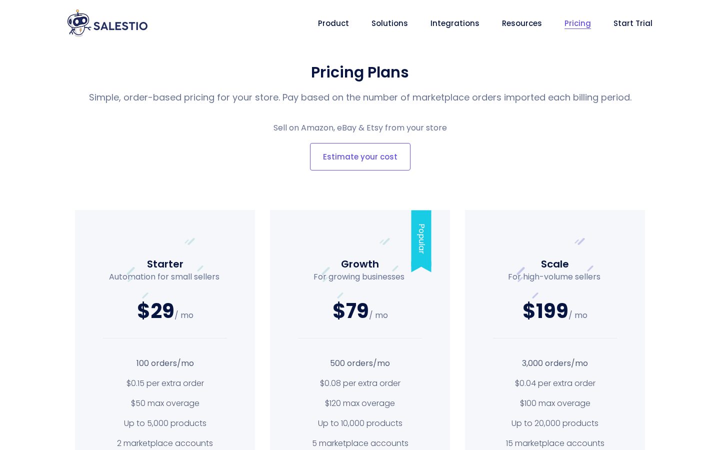 Salestio Pricing