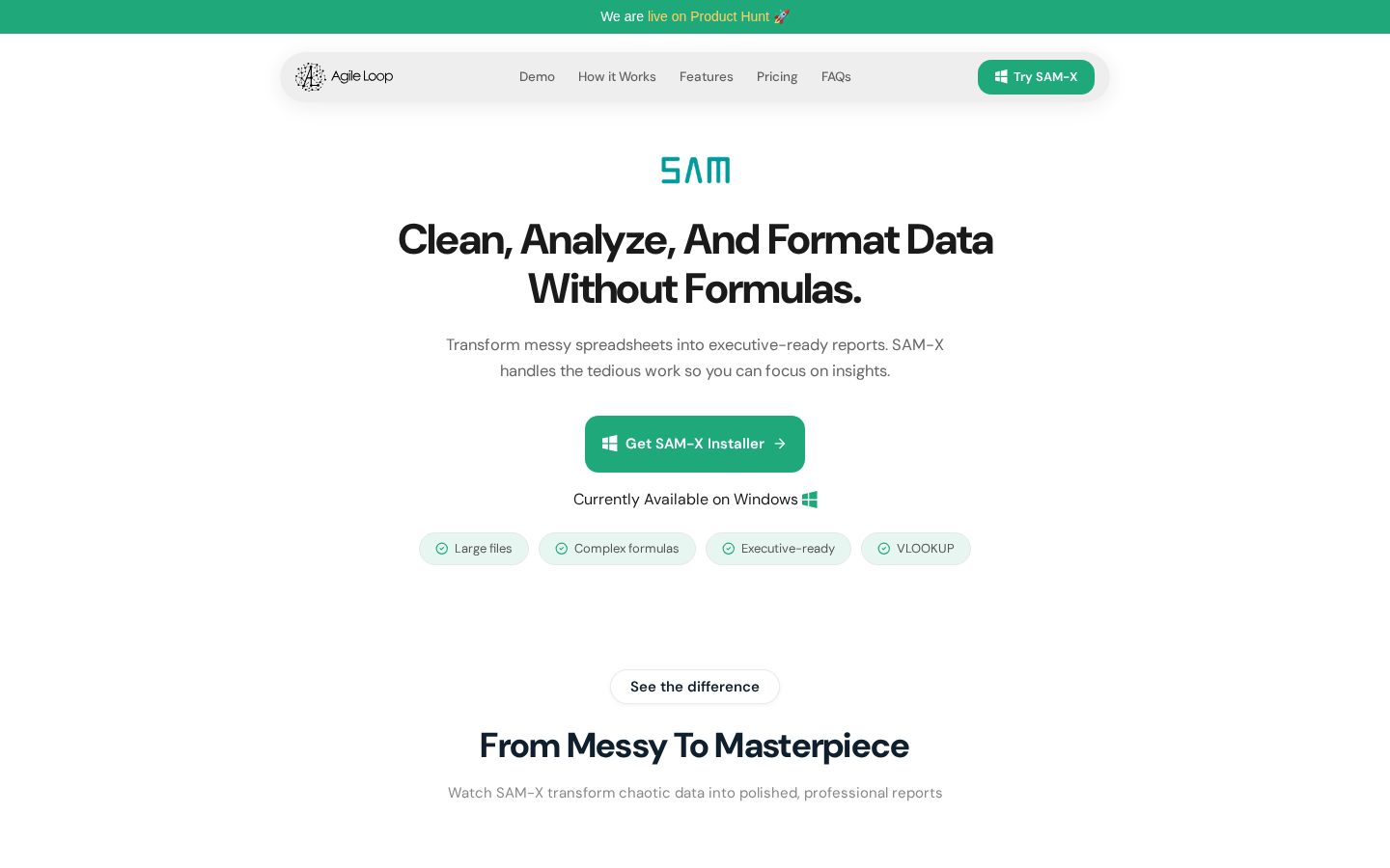 SAM-X Homepage