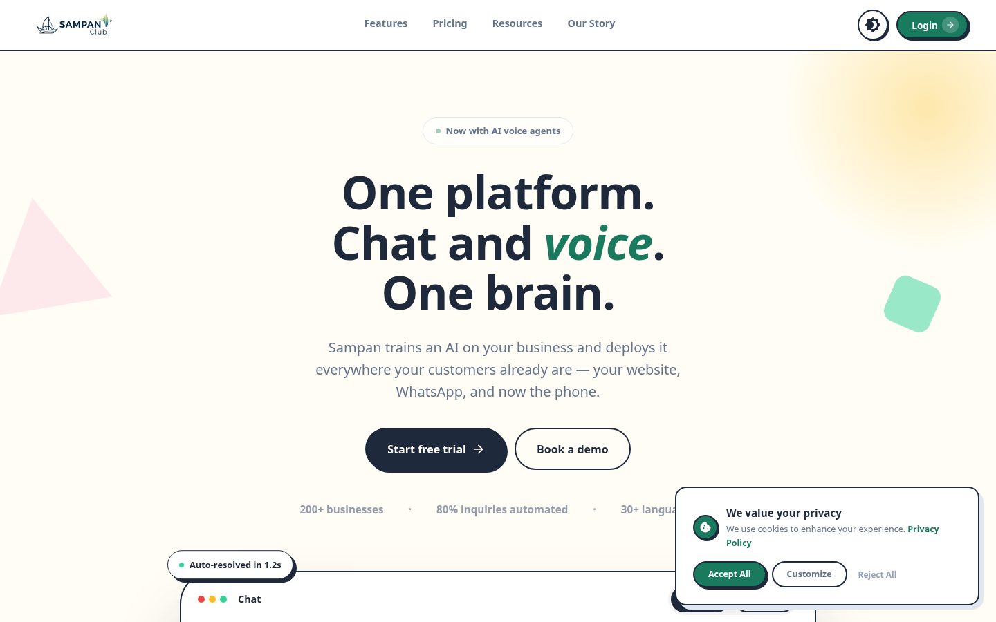 sampan.club Homepage