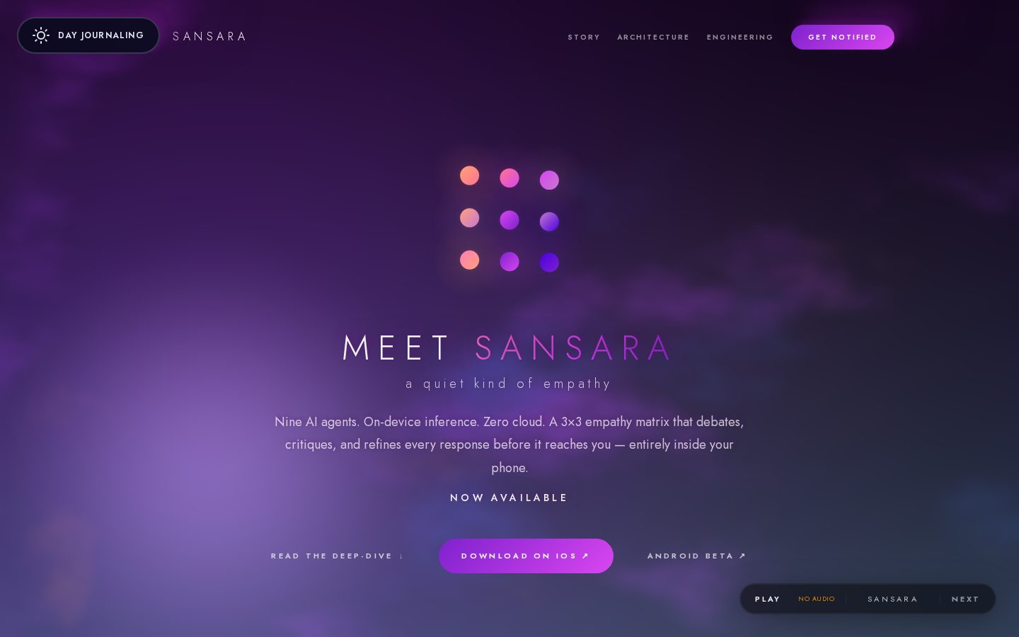 SANSARA Homepage