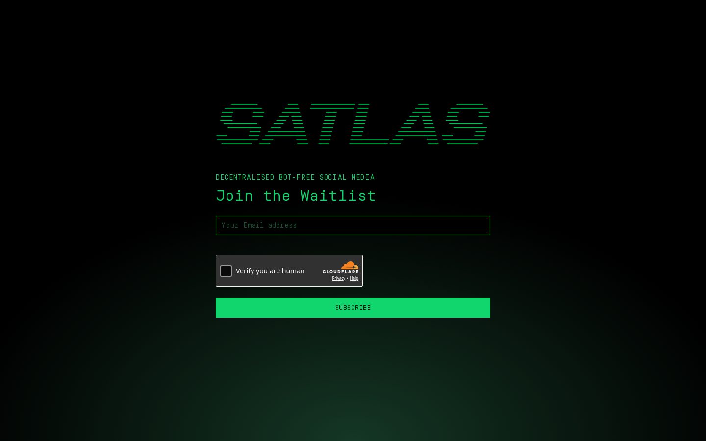 Satlas Homepage