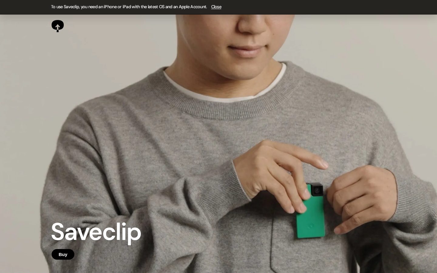 Saveclip Homepage