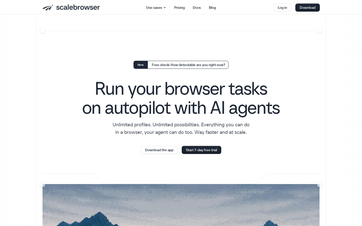 Scalebrowser Homepage