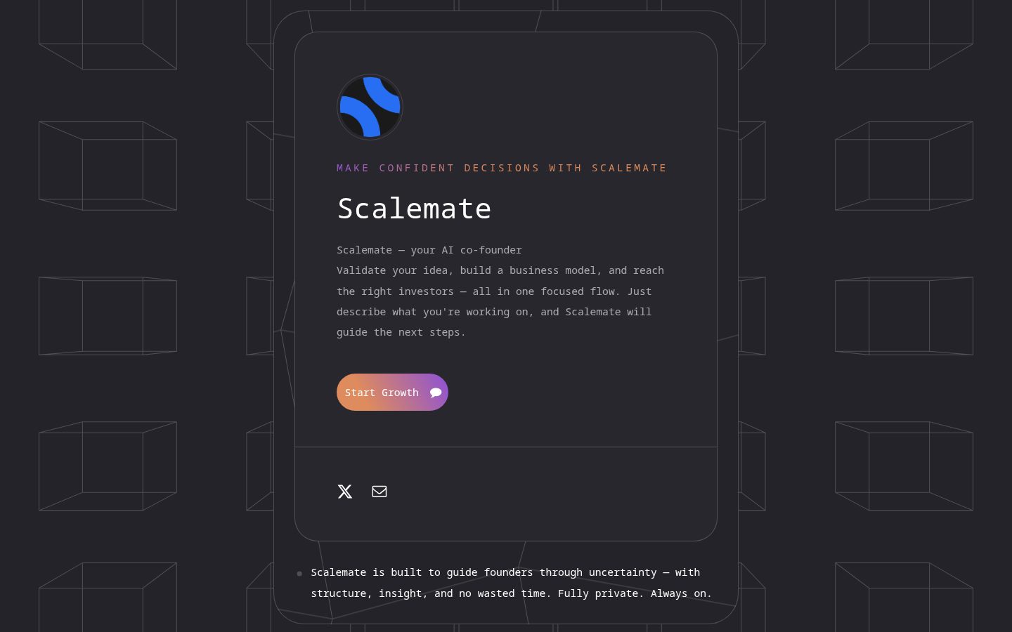 Scalemate Homepage