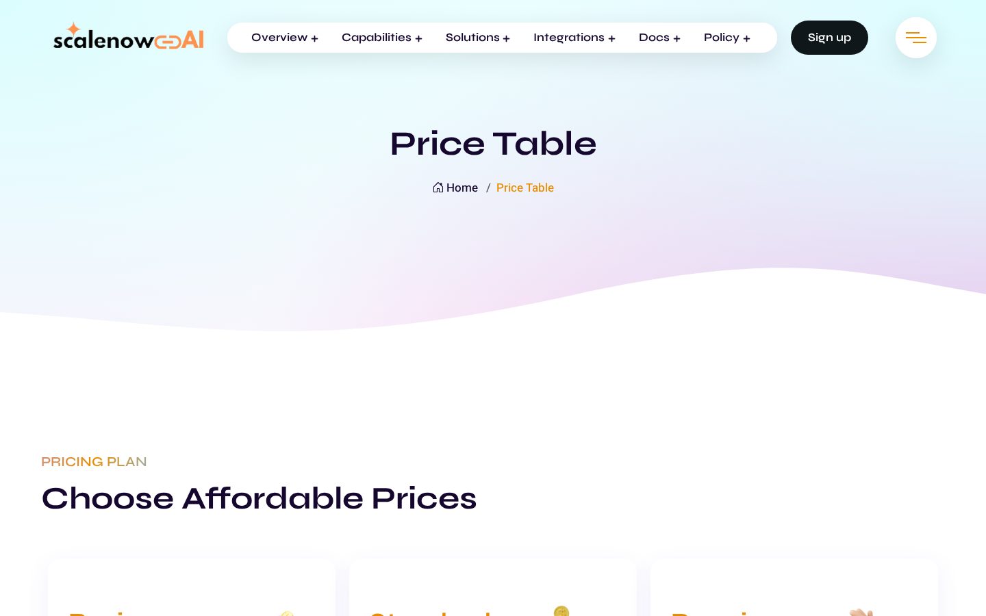 ScaleNow AI Pricing