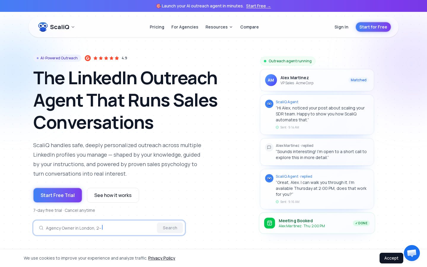 ScaliQ Homepage