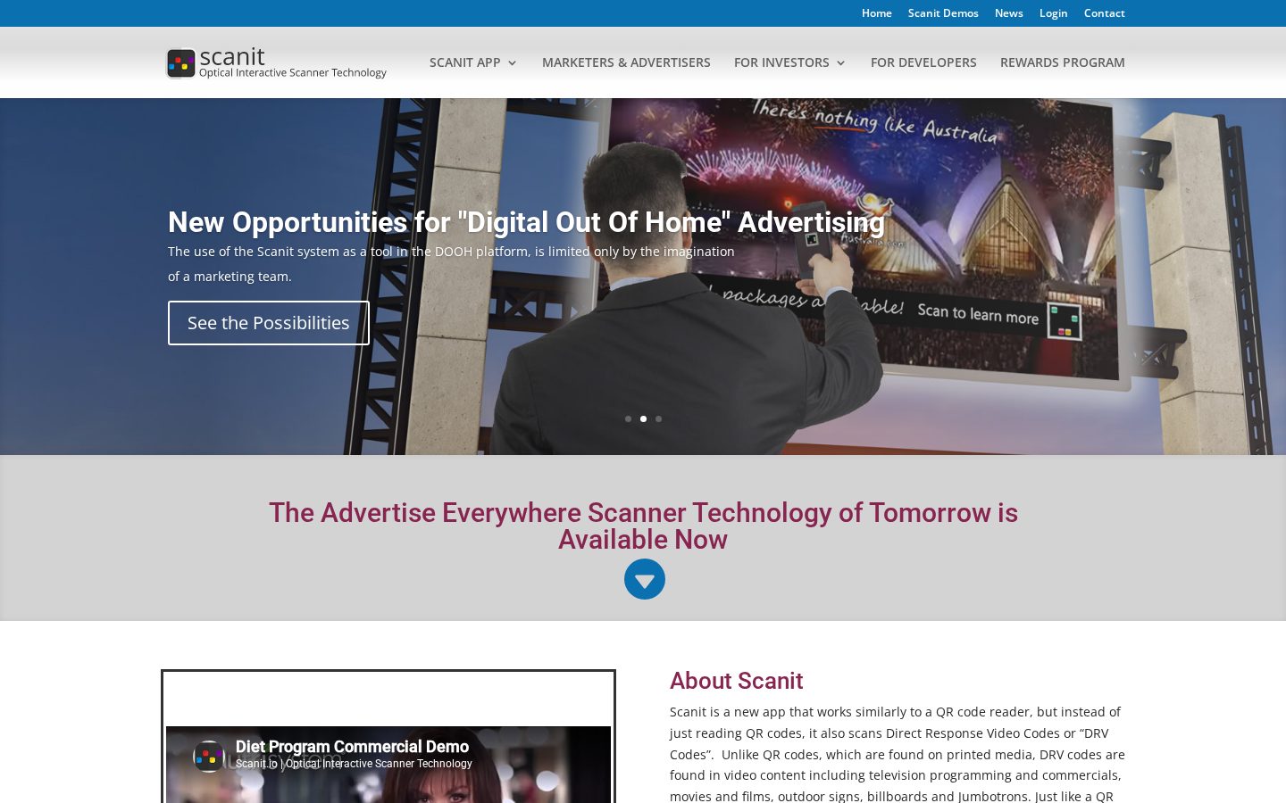 ScanIt Homepage