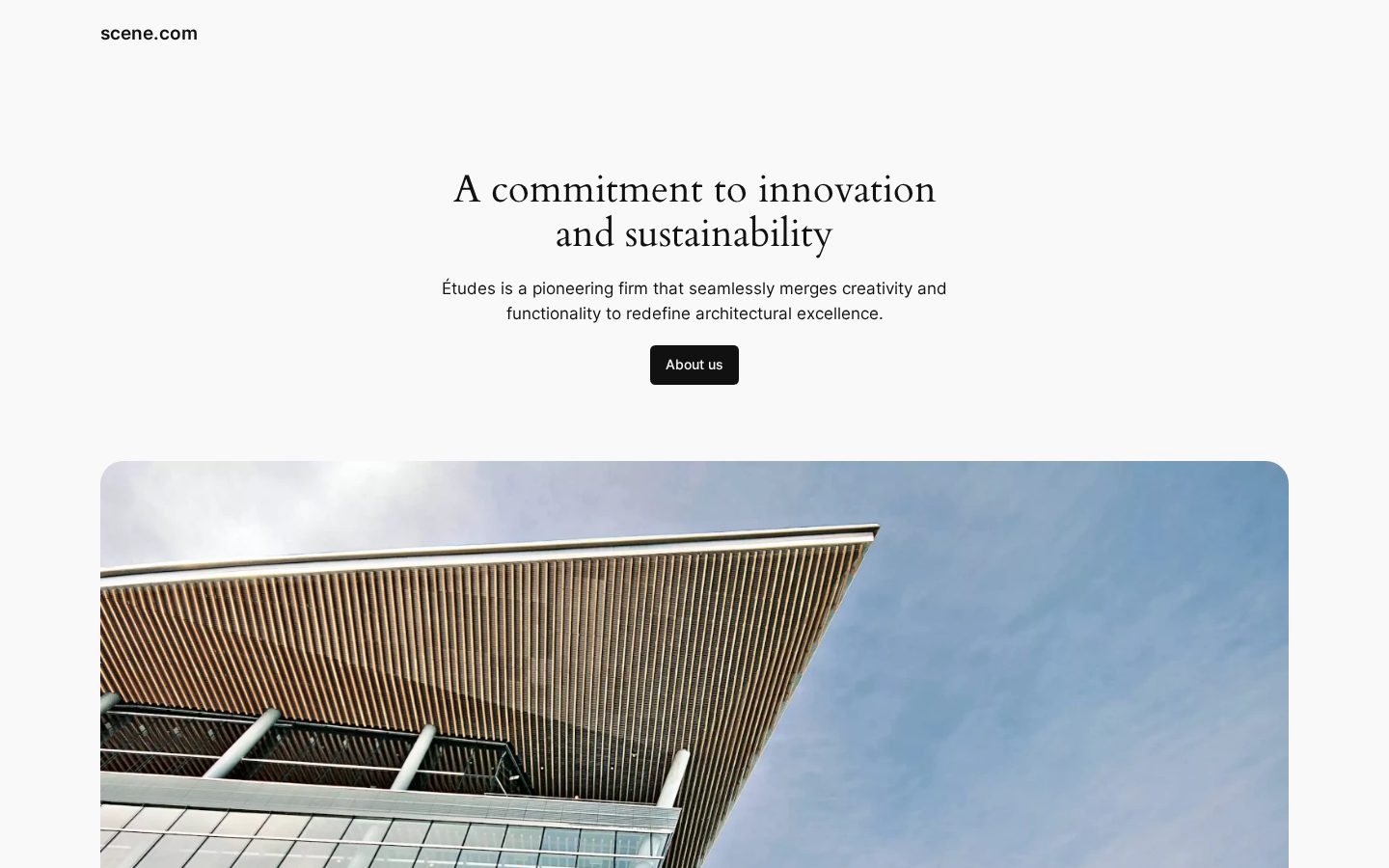 Scene Homepage
