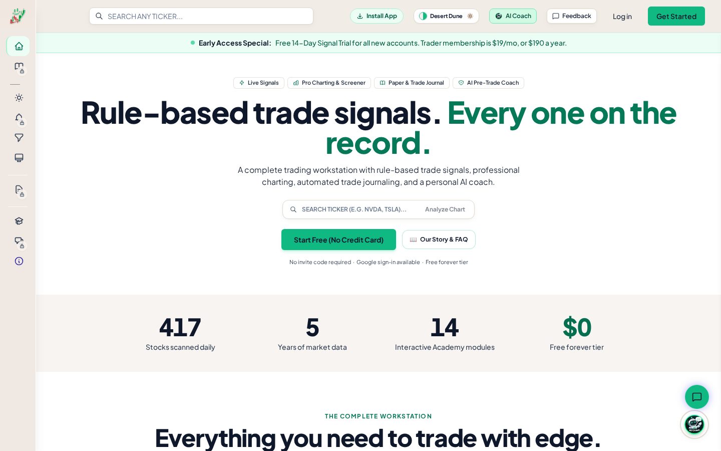 SchlappyTrader Homepage