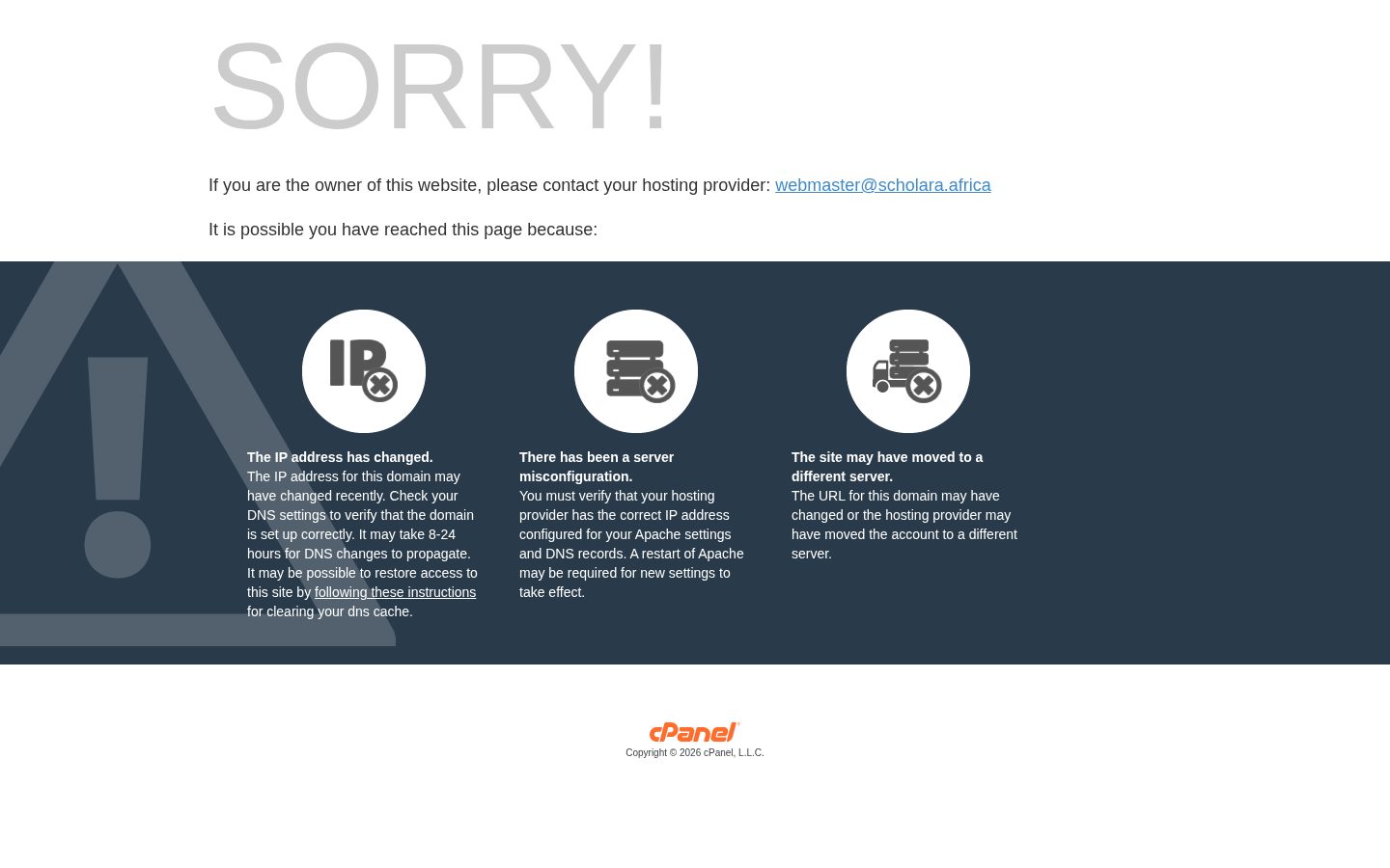 Scholara Homepage