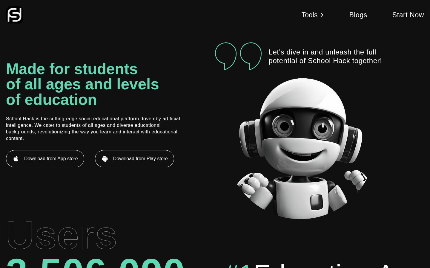 School Hack Homepage