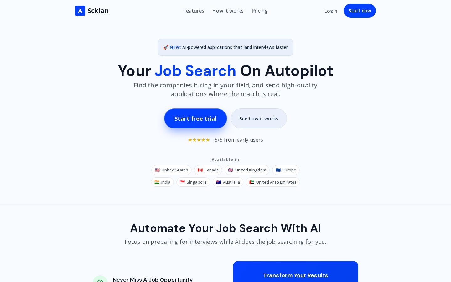 Sckian Homepage