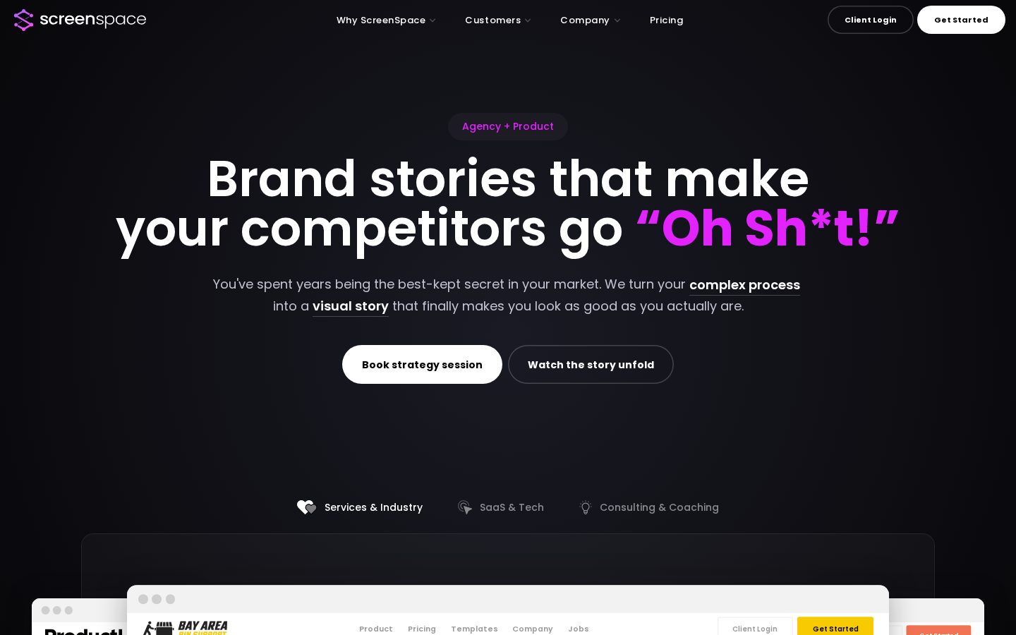 ScreenSpace Homepage
