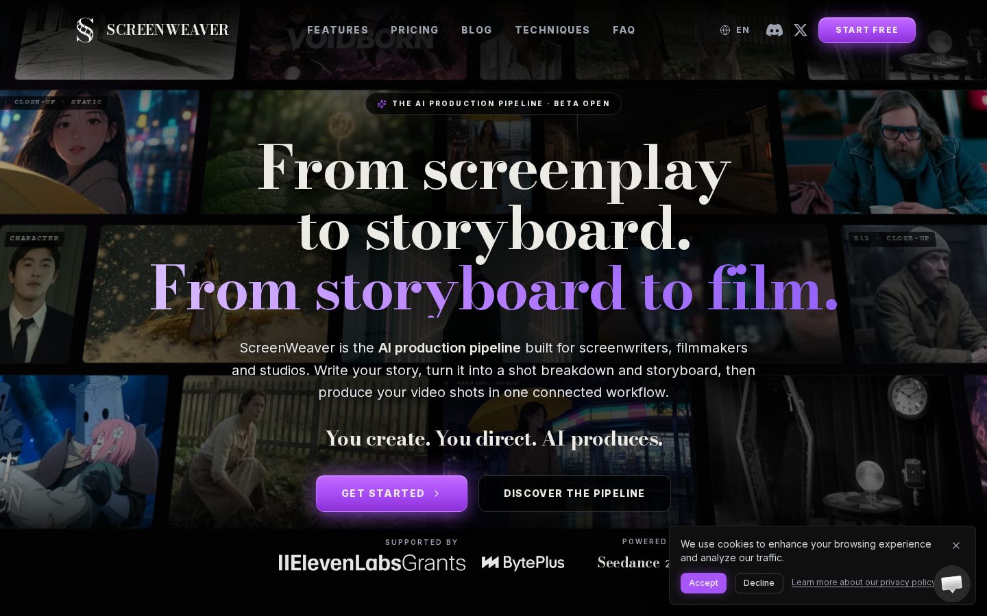 ScreenWeaver Homepage