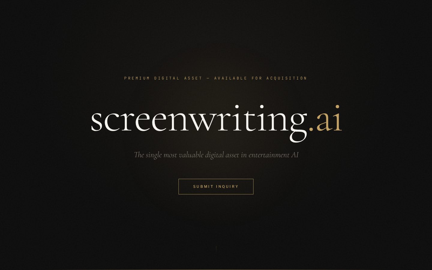 screenwriting.ai Homepage