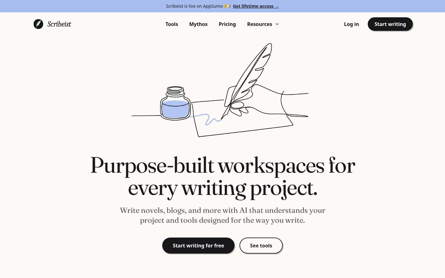 Scribeist Homepage