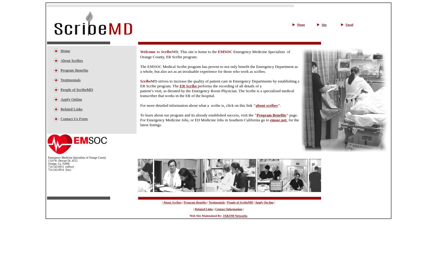 ScribeMD Homepage