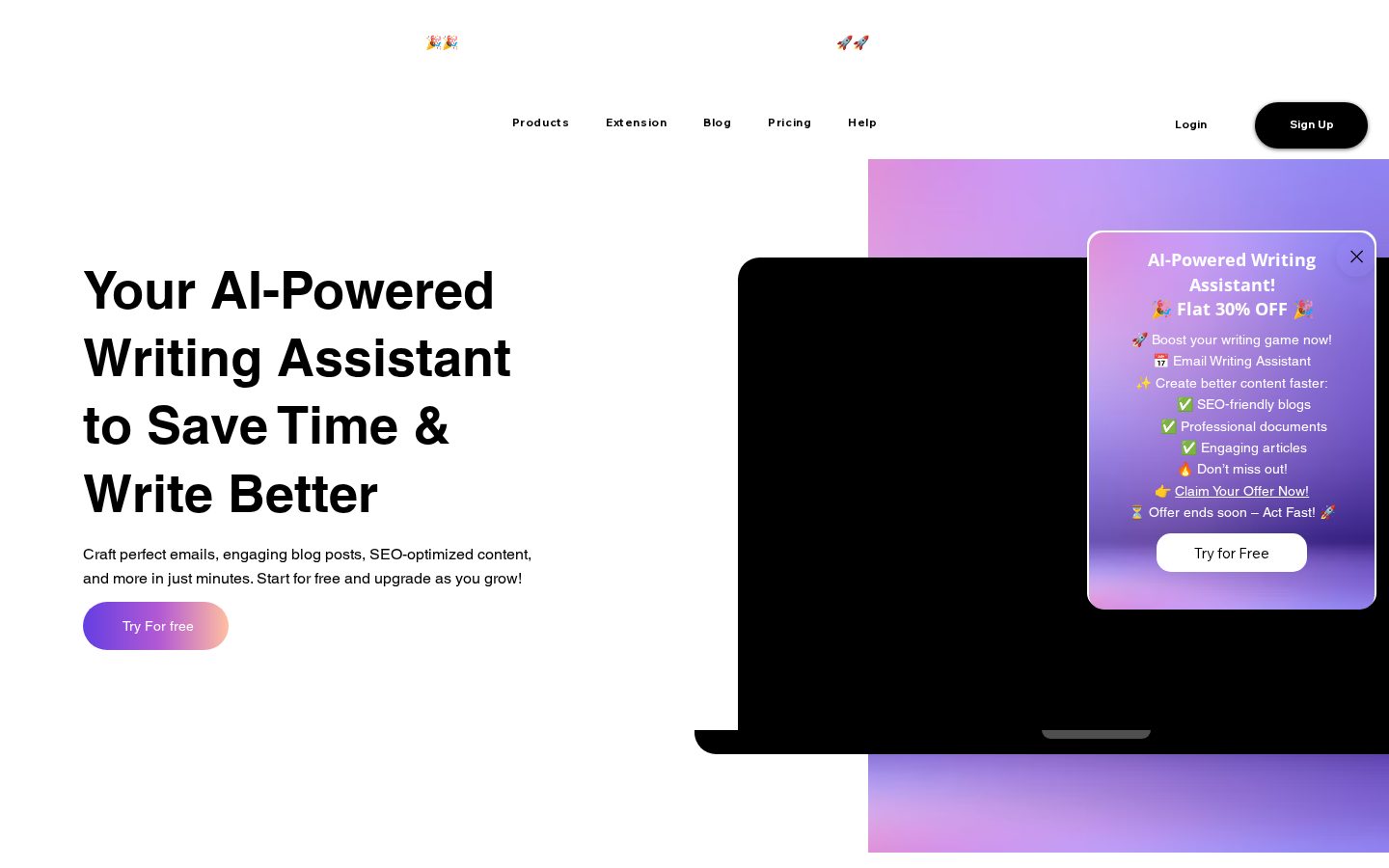 ScriboWriter Homepage