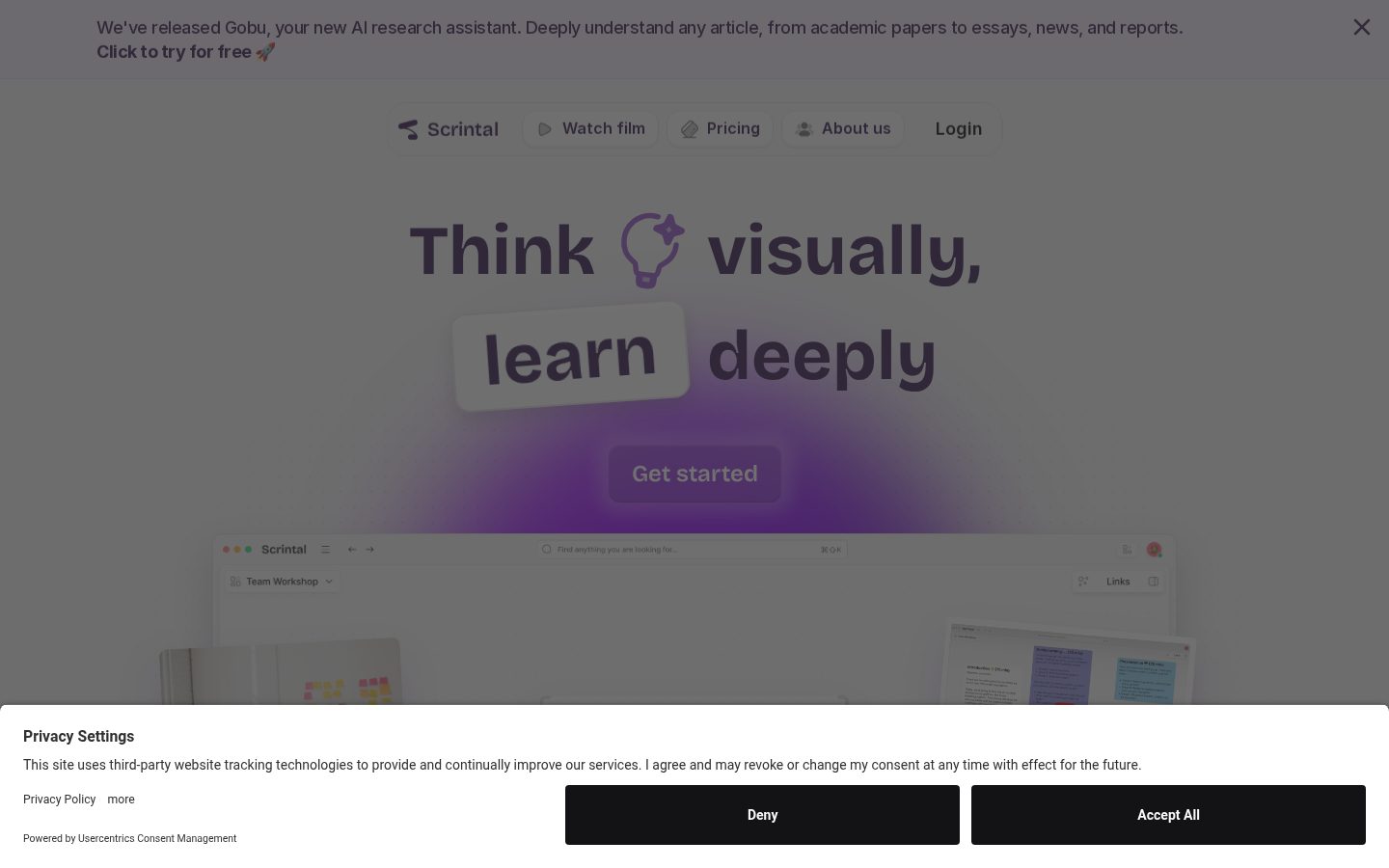 Scrintal Homepage