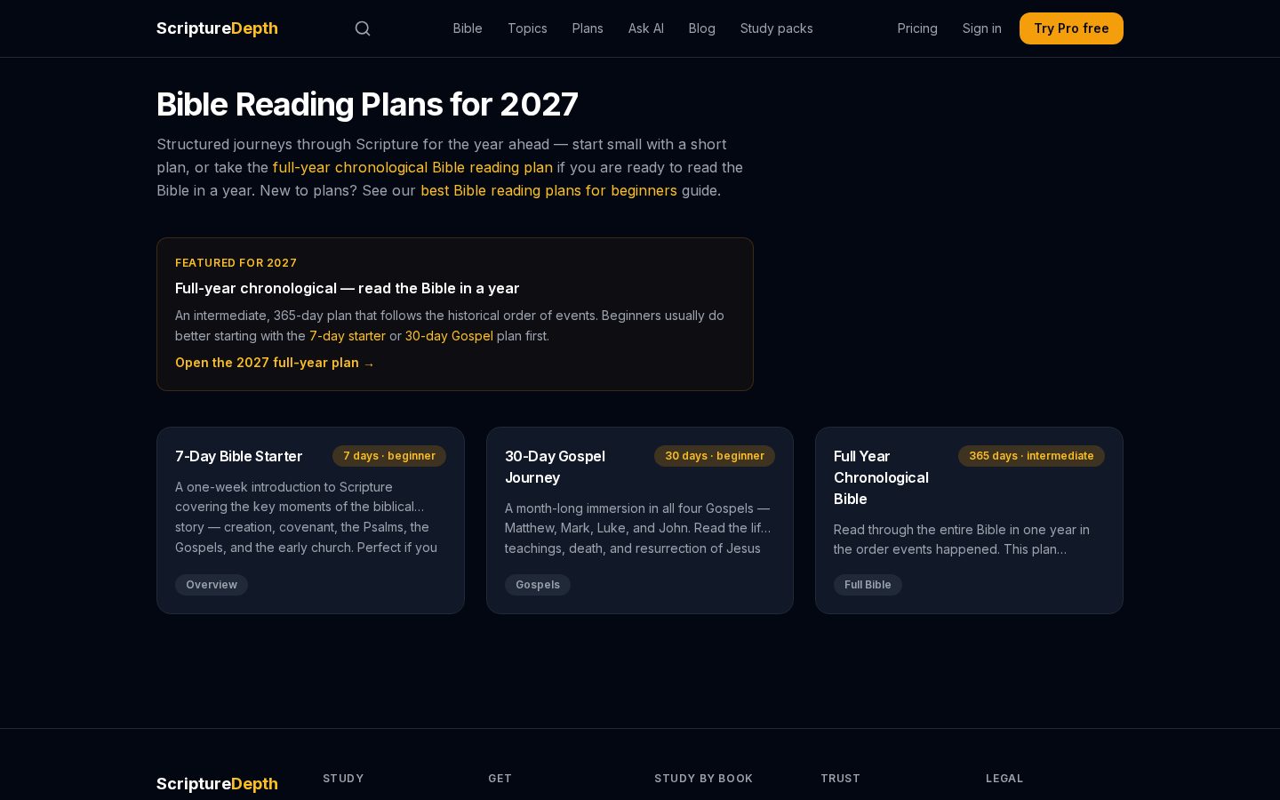 ScriptureDepth Pricing