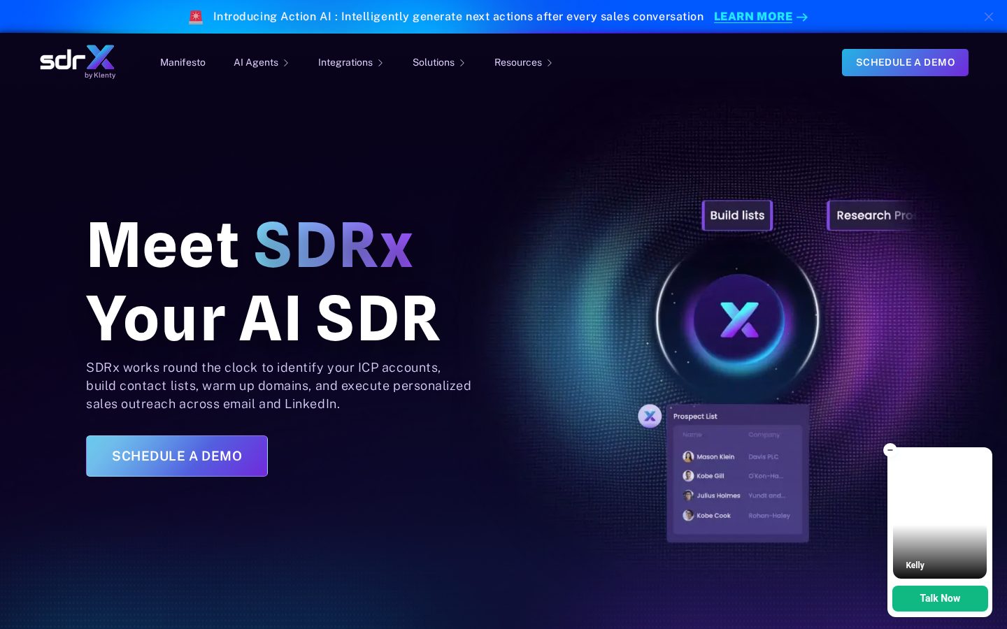 Sdrx Ai Homepage