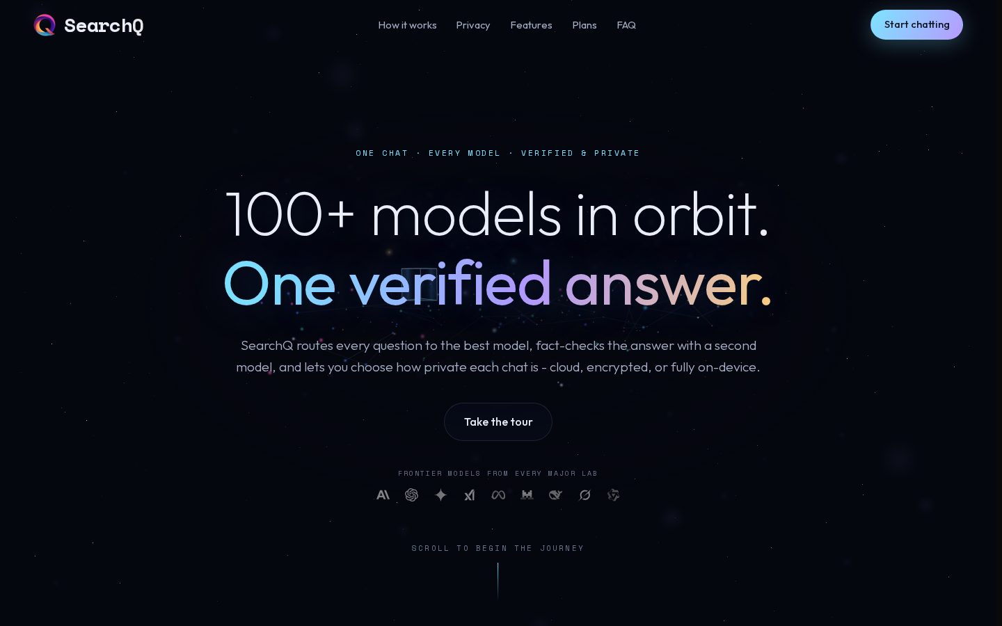 SearchQ Homepage
