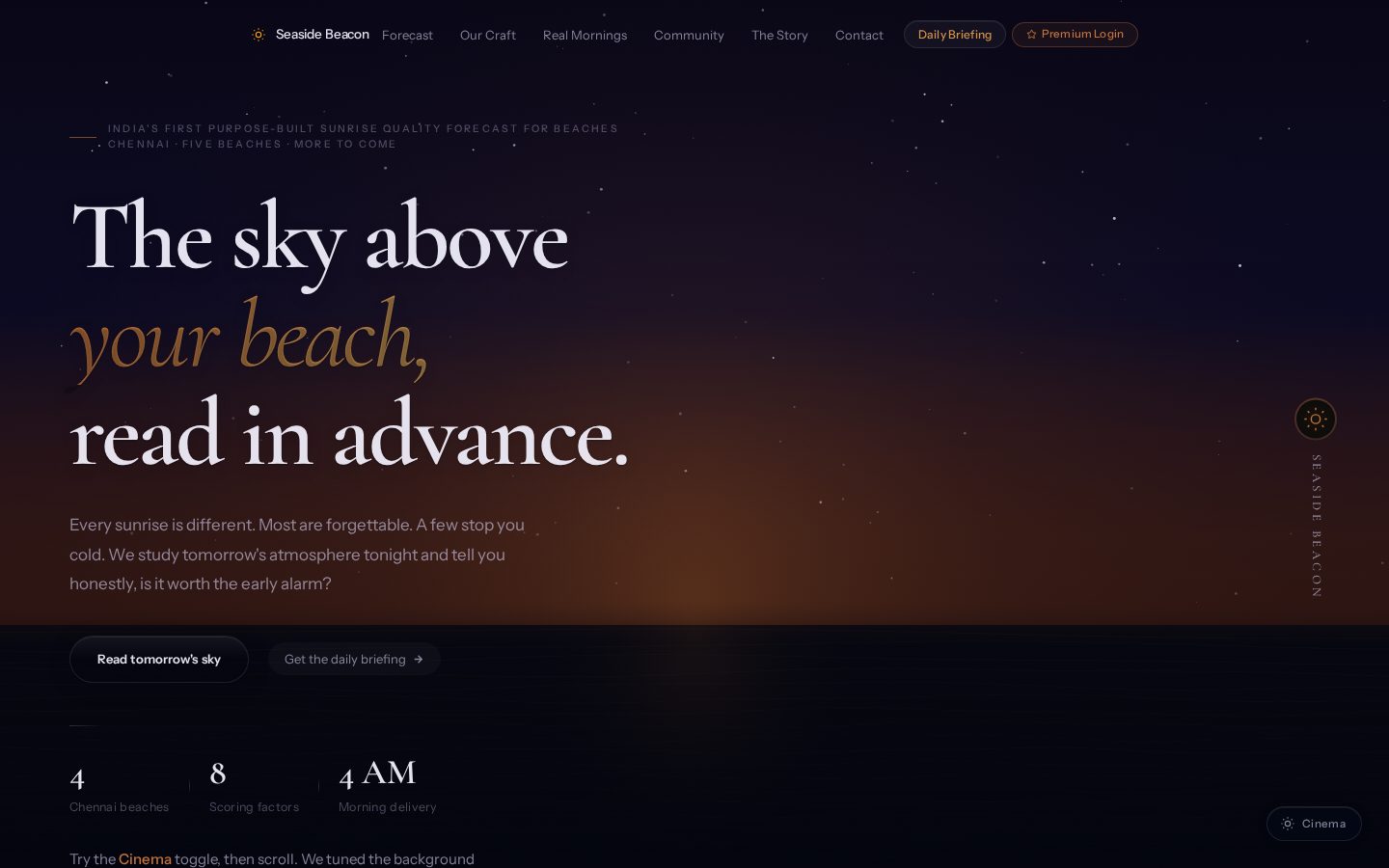 Seaside Beacon Homepage
