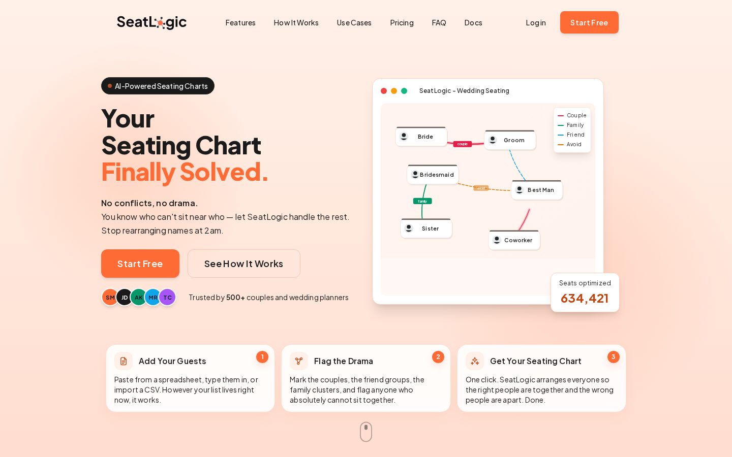 SeatLogic Homepage