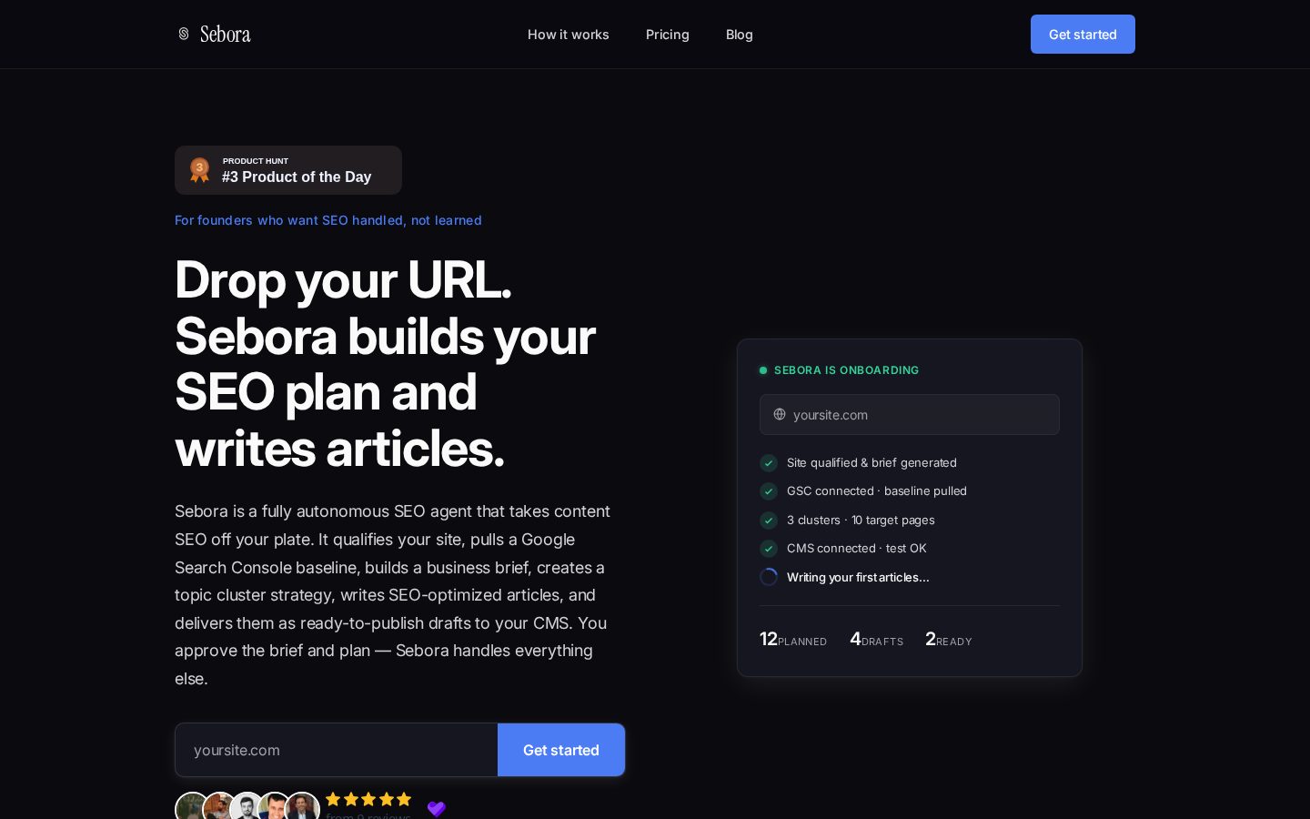 Sebora Homepage