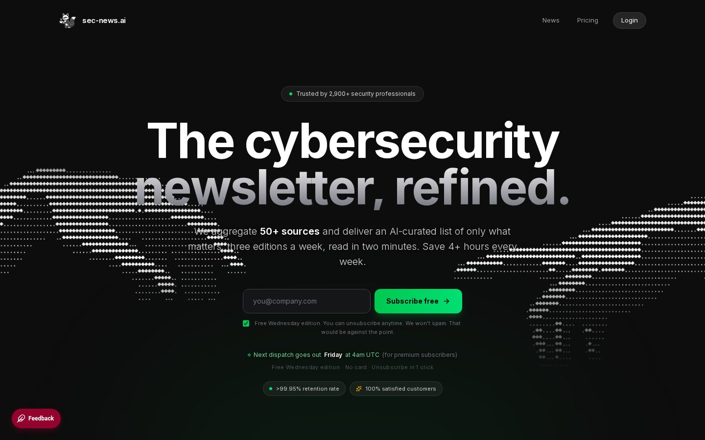 sec-news.ai Homepage