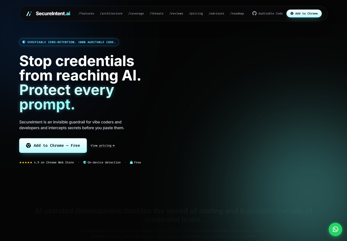 SecureIntent homepage