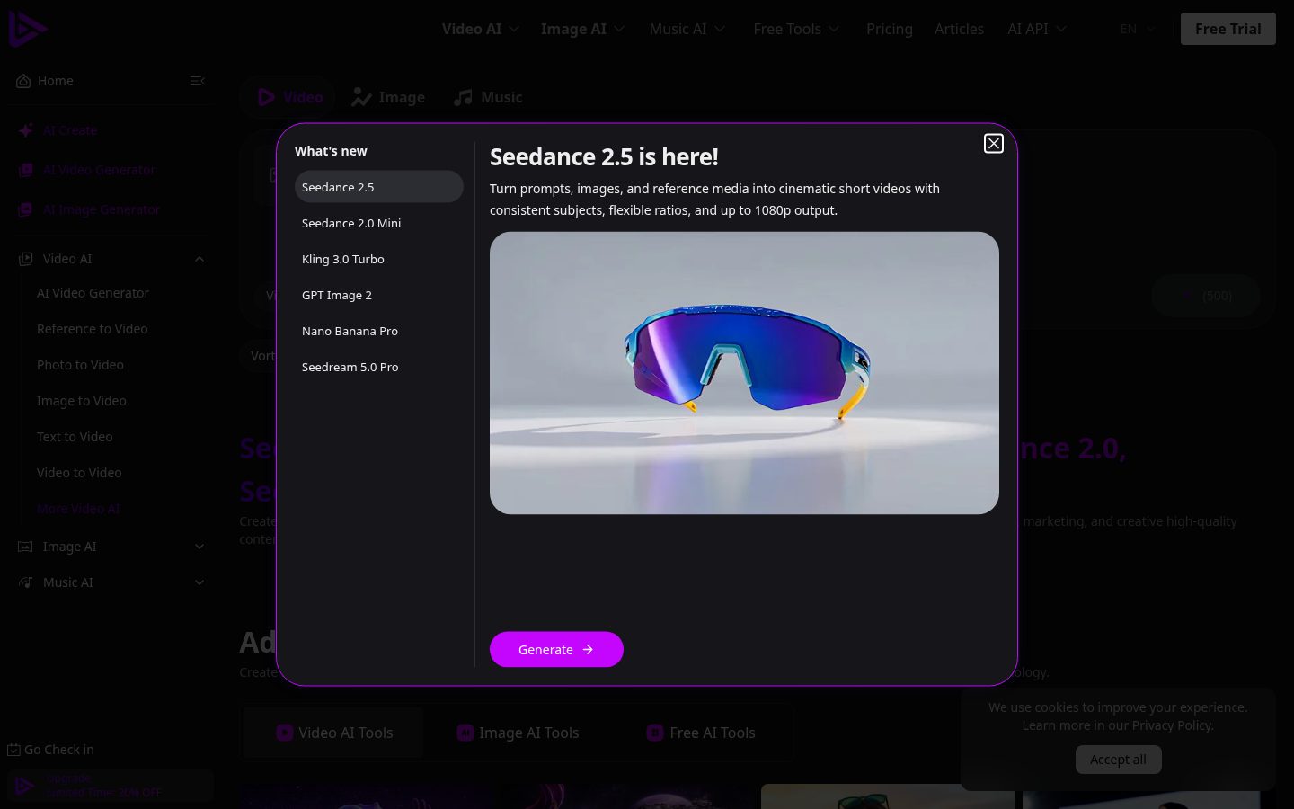See Vido AI Homepage