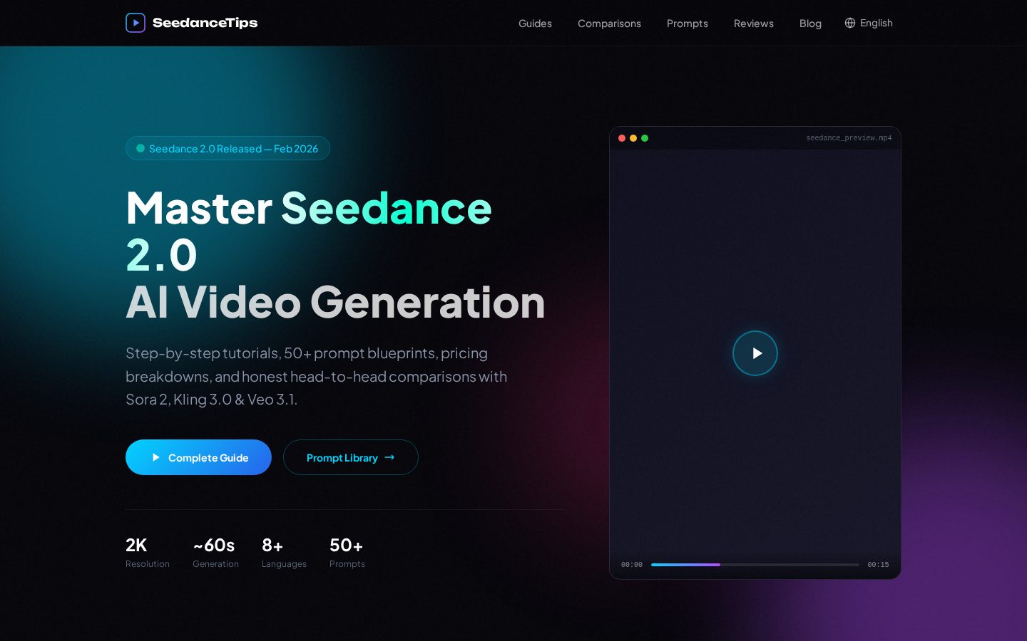 SeedanceTips Homepage