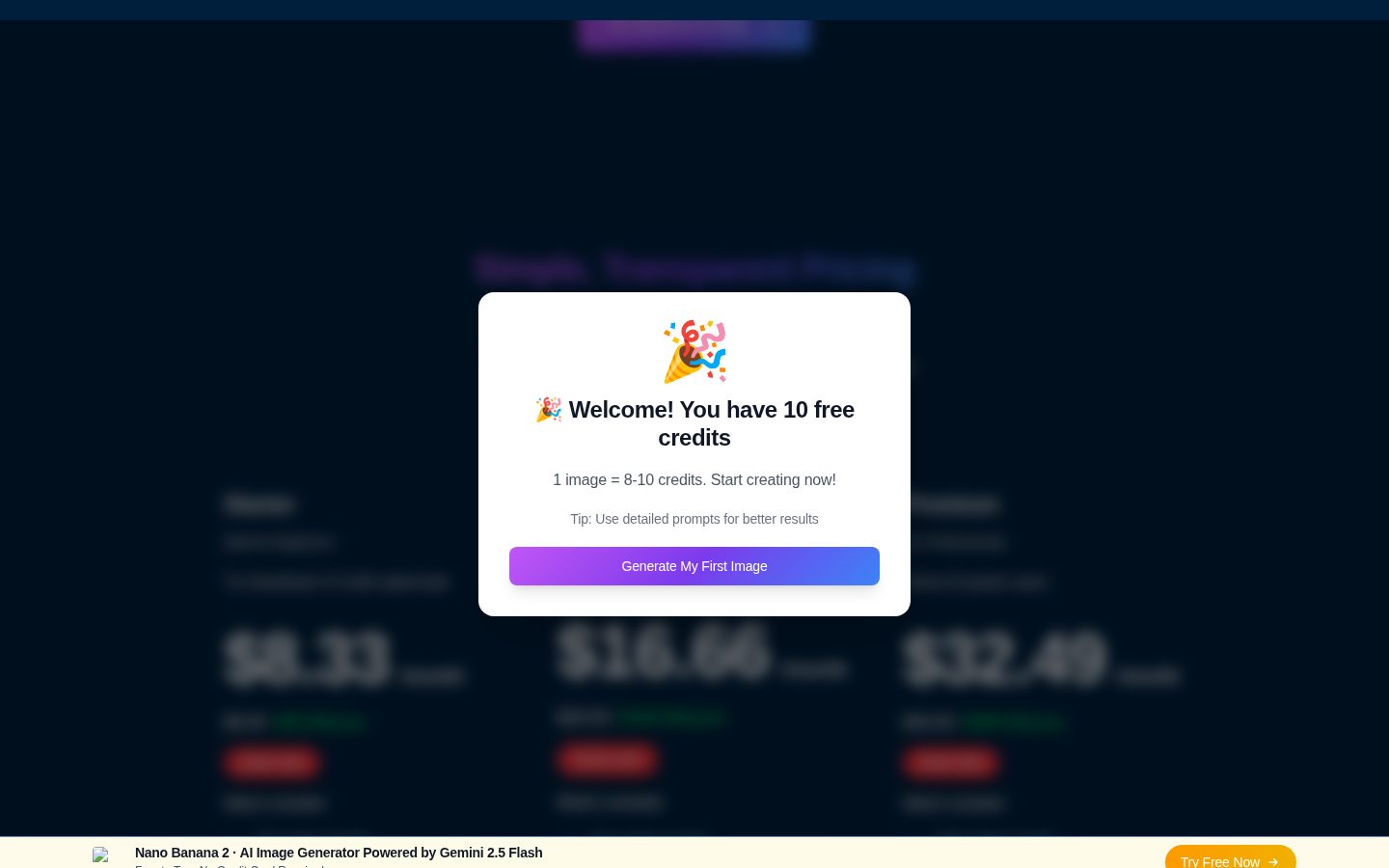seedream4.me Pricing