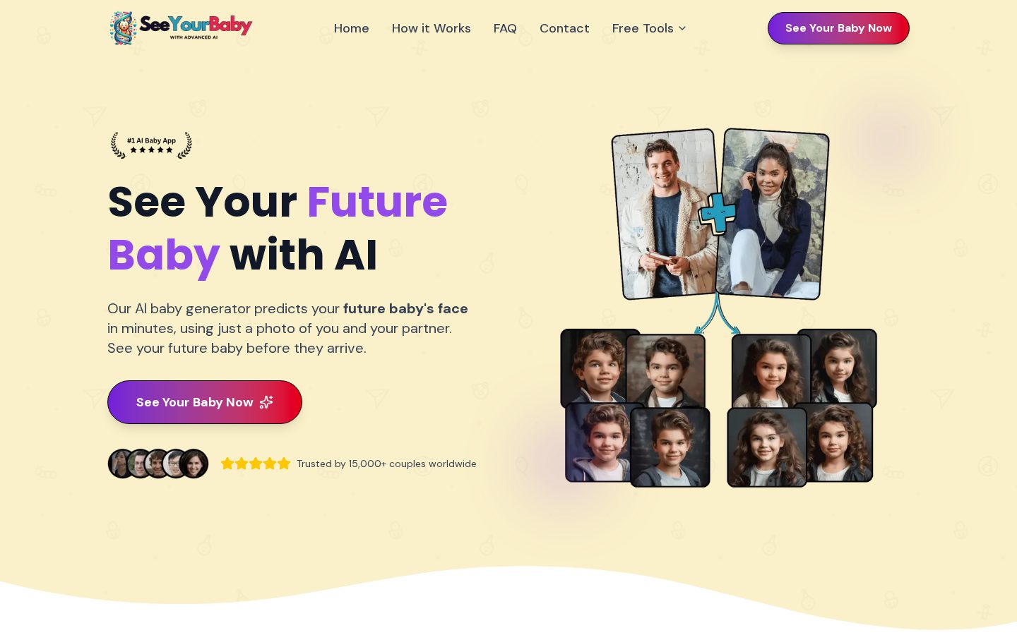 SeeYourBabyAI Homepage