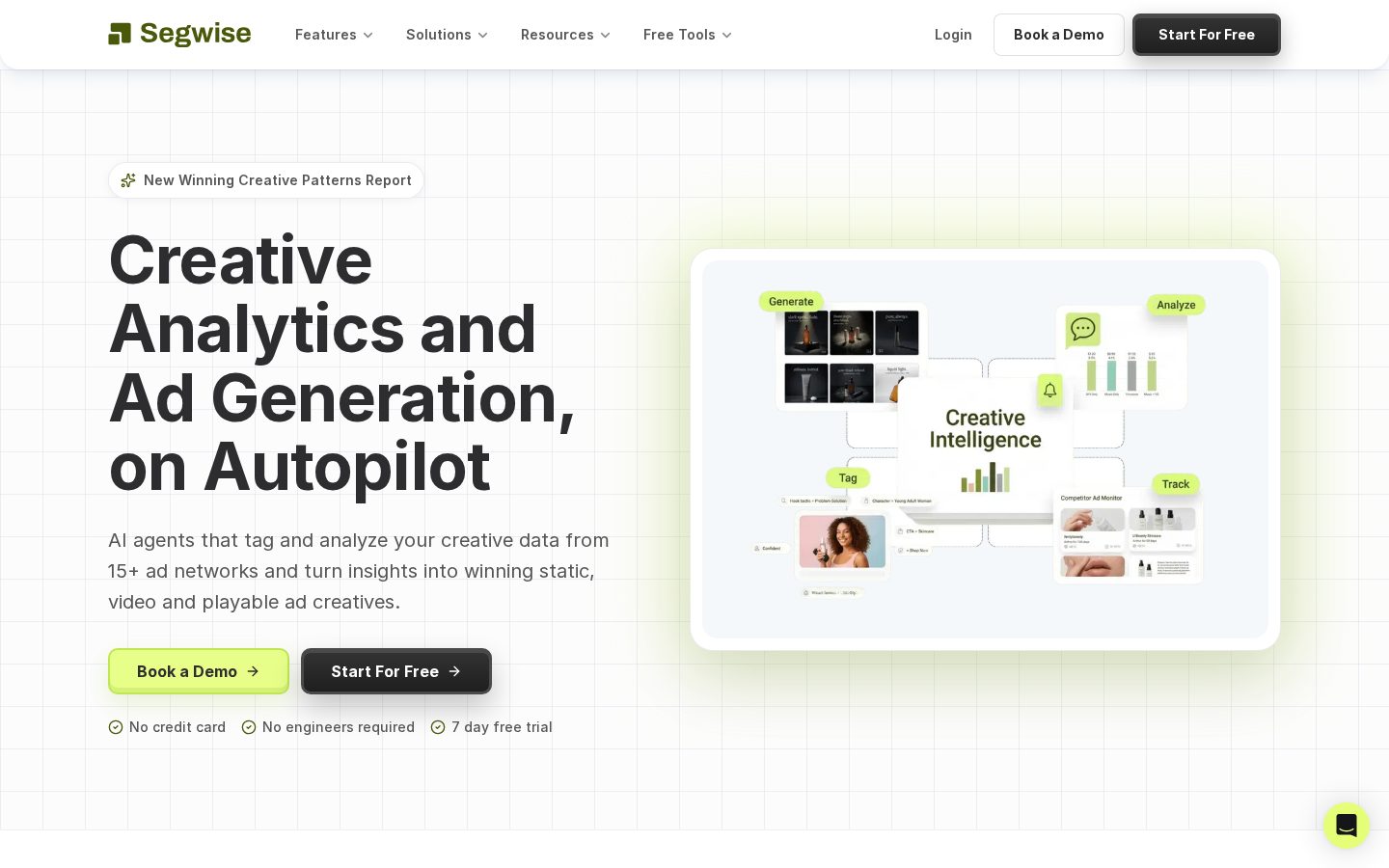 Segwise AI Homepage