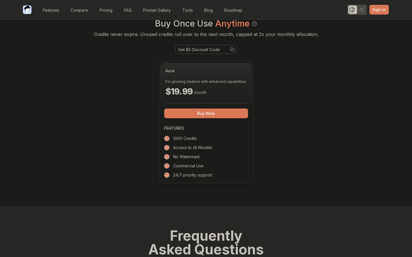 SelfieClone Pricing