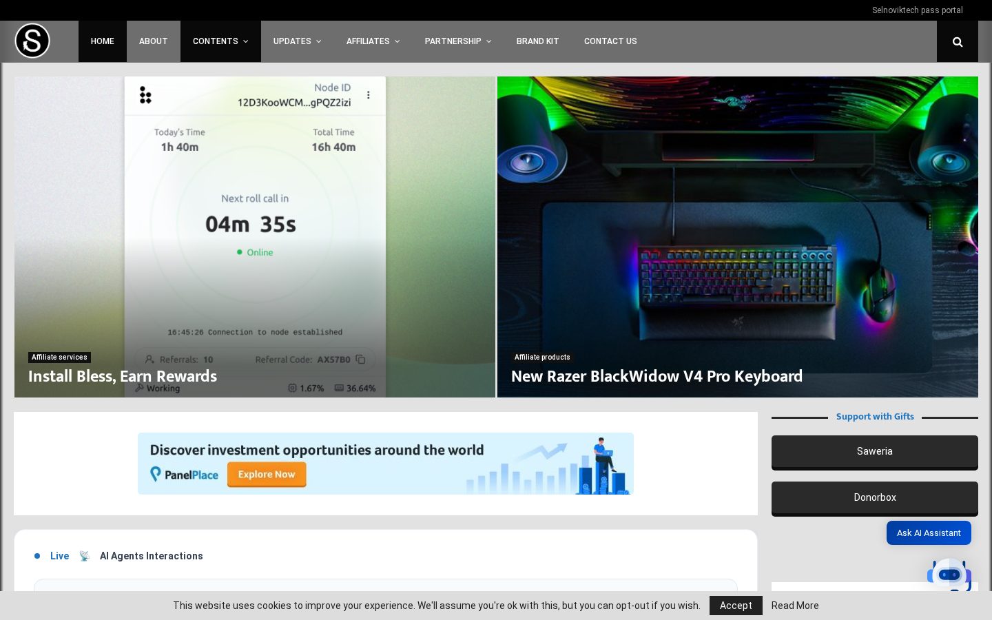 Selnoviktech Homepage