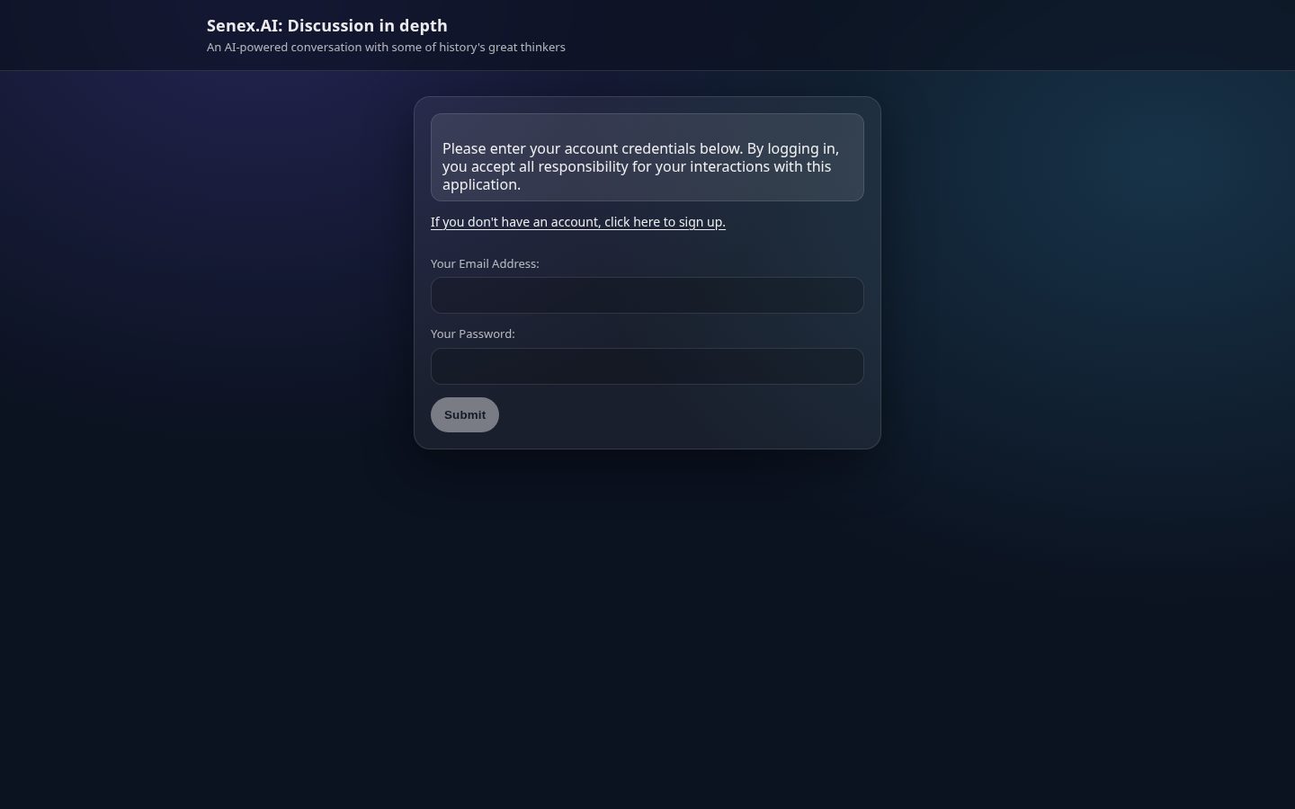 SENEX Homepage