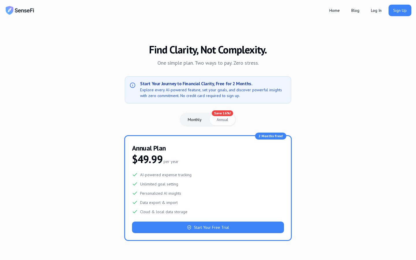 SenseFi Pricing