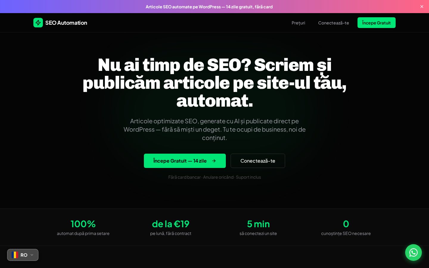 SEO Auto Homepage