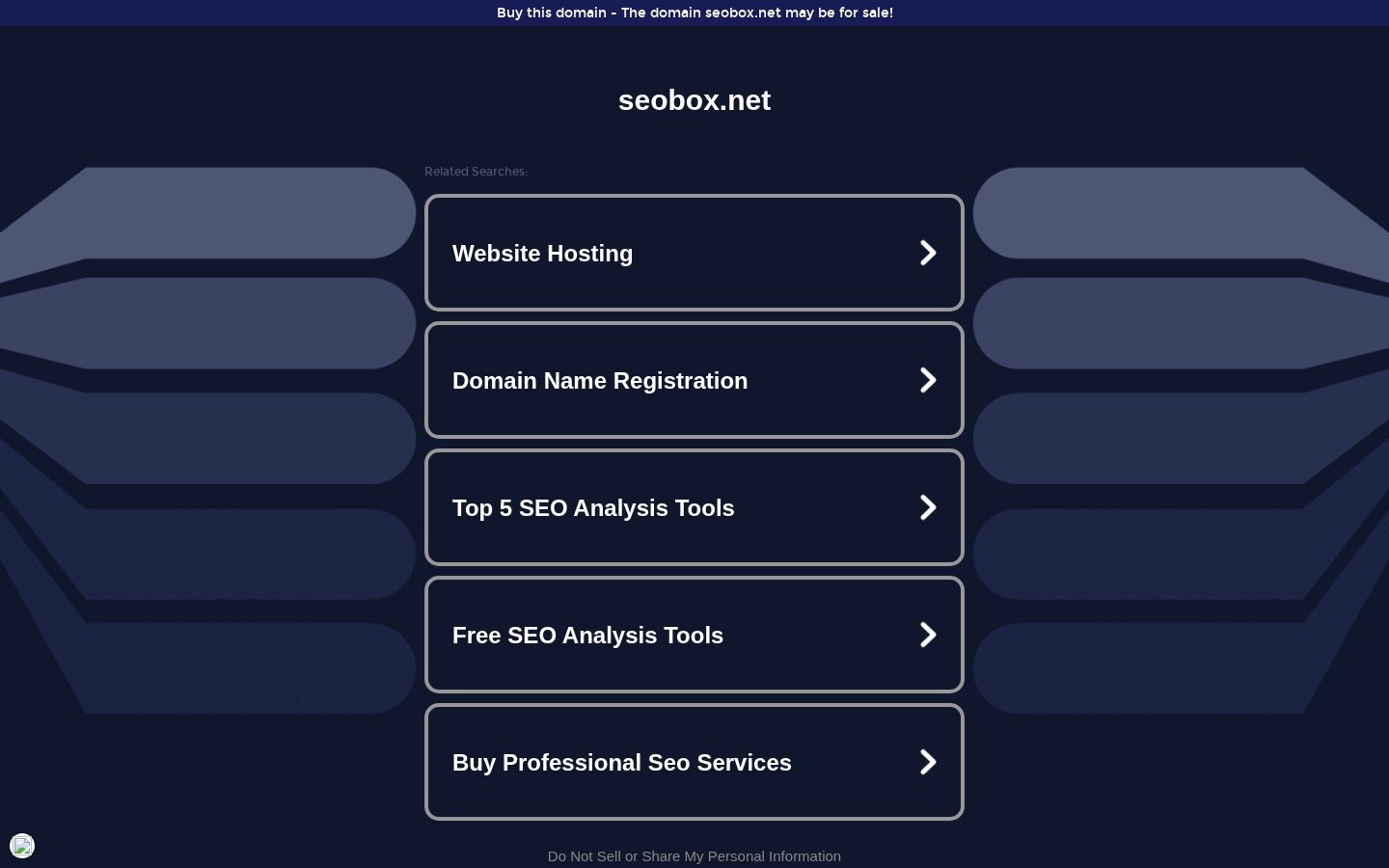 SEOBox Homepage