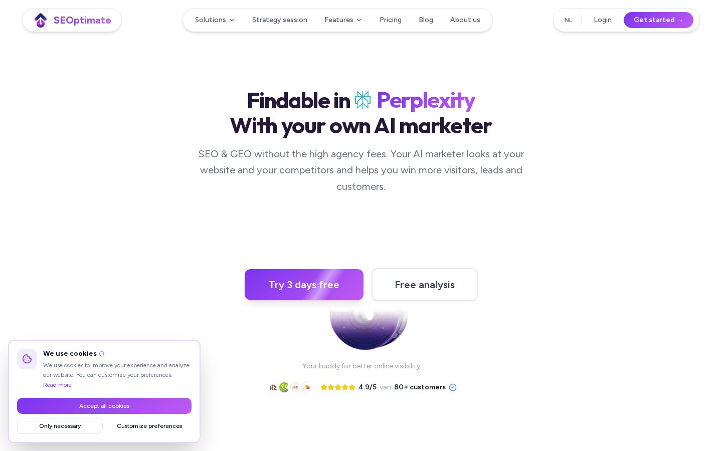 SEOptimate Homepage